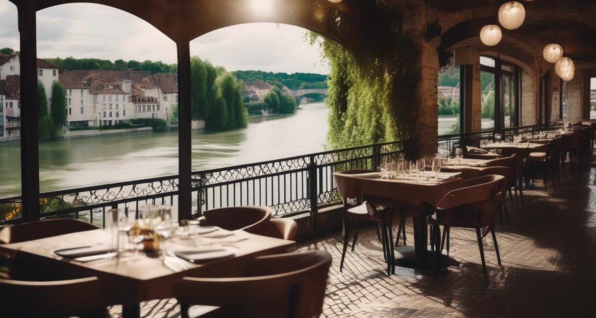 Restaurant au bord du lot villeneuve sur lot